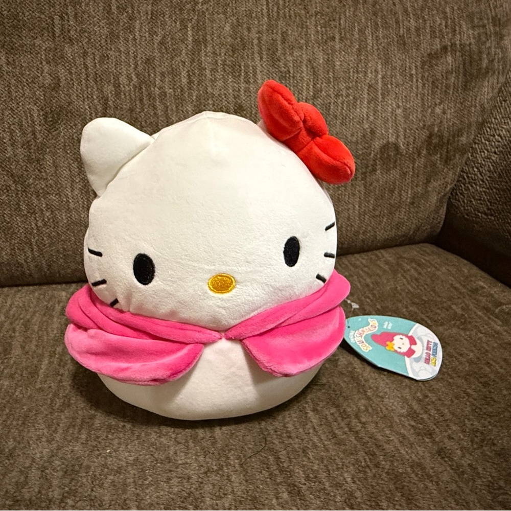 Squishmallows Original Sanrio 8 Inch Hello Kitty in My Melody Hoodie
